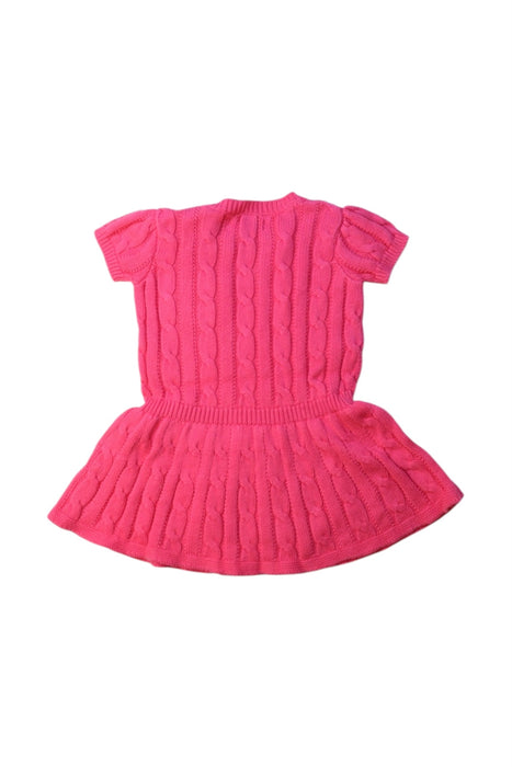 A Pink Sweater Dresses from Ralph Lauren in size 3-6M for girl. (Back View)
