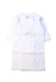 A White Onesies from Mides in size 0-3M for girl. (Front View)