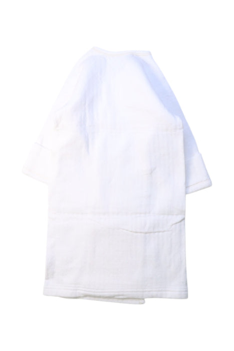 A White Onesies from Mides in size 0-3M for girl. (Back View)