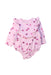 A Pink Long Sleeve Bodysuits from Country Road in size Newborn for girl. (Front View)