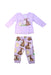 A Multicolour Pyjama Sets from Peter Alexander in size 6-12M for girl. (Front View)
