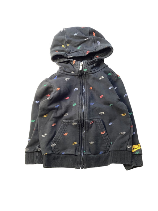 A Black Hooded Sweatshirts from Nike in size 4T for neutral. (Front View)
