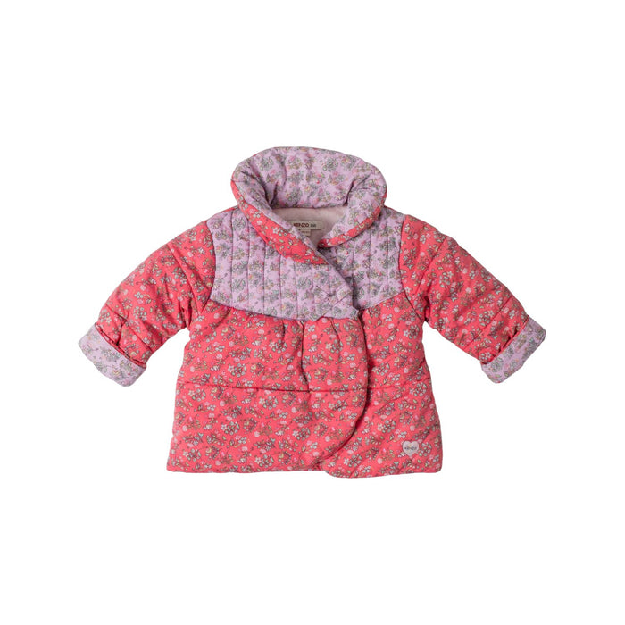 A Pink Puffer/Quilted Coats & Outerwear from Kenzo in size 3-6M for girl. (Front View)