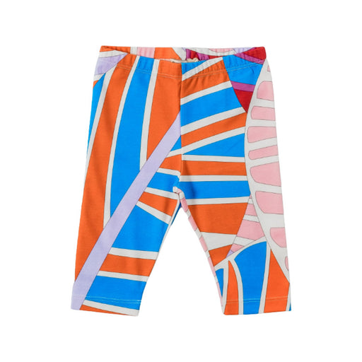 A Blue Leggings from Emilio Pucci in size 0-3M for girl. (Front View)