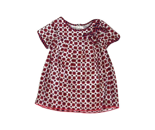 A Red Short Sleeve Dresses from Little Marc Jacobs in size 3T for girl. (Front View)