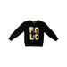 A Black Knit Sweaters from Polo Ralph Lauren in size 5T for neutral. (Front View)