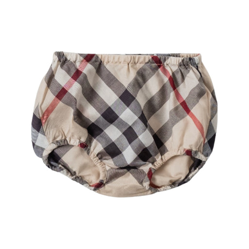 A Beige Bloomers from Burberry in size 3-6M for neutral. (Front View)