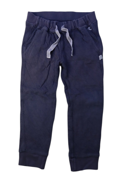 A Blue Sweatpants from Petit Bateau in size 4T for neutral. (Front View)