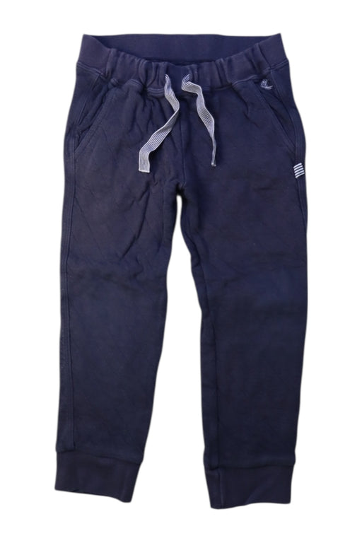 A Blue Sweatpants from Petit Bateau in size 4T for neutral. (Front View)