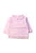 A Pink Long Sleeve Tops from Vertbaudet in size 3-6M for girl. (Front View)