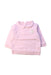A Pink Long Sleeve Tops from Vertbaudet in size 3-6M for girl. (Front View)