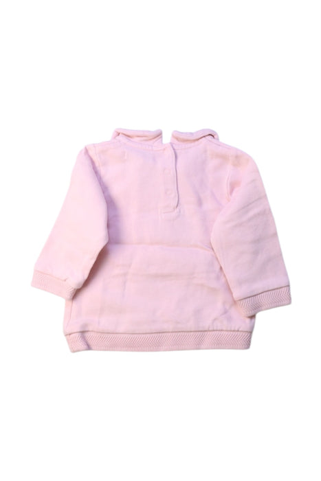 A Pink Long Sleeve Tops from Vertbaudet in size 3-6M for girl. (Back View)