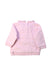 A Pink Long Sleeve Tops from Vertbaudet in size 3-6M for girl. (Back View)