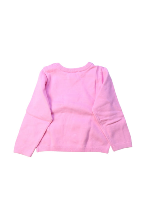 A Pink Long Sleeve Tops from Jacadi in size 12-18M for girl. (Back View)