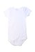 A White Short Sleeve Bodysuits from Petit Bateau in size 12-18M for girl. (Back View)