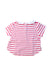 A Red Short Sleeve Tops from Cyrillus in size 3-6M for girl. (Back View)