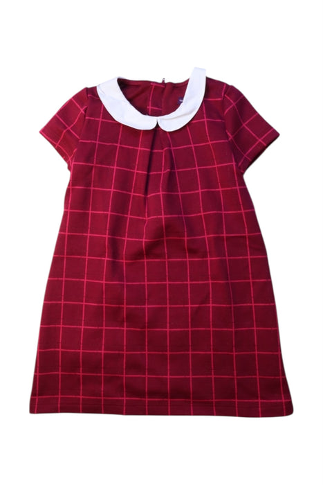 A Red Short Sleeve Dresses from Sergent Major in size 2T for girl. (Front View)
