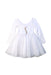 A White Long Sleeve Dresses from Seed in size 3T for girl. (Back View)