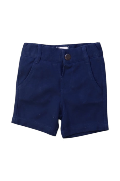 A Navy Shorts from Catimini in size 3-6M for boy. (Front View)