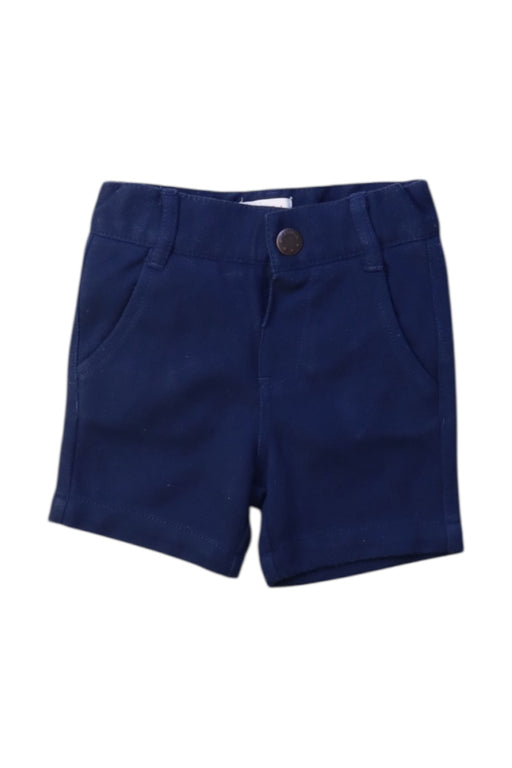 A Navy Shorts from Catimini in size 3-6M for boy. (Front View)