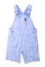 A Blue Overall Shorts from Cadet Rousselle in size 3-6M for boy. (Front View)