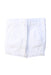 A White Shorts from Vertbaudet in size 3-6M for girl. (Front View)