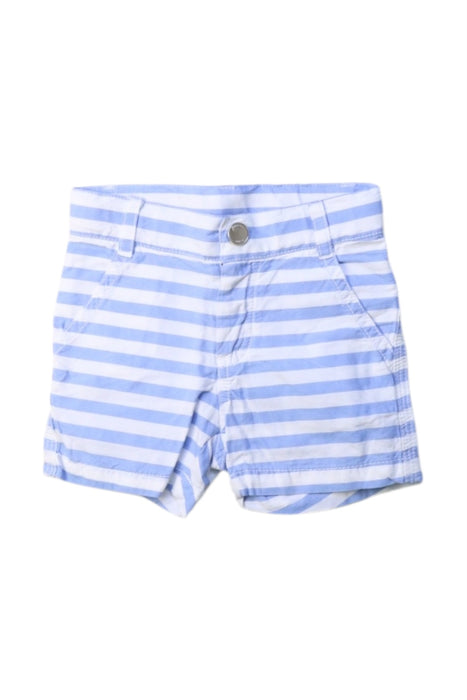A Blue Shorts from Jacadi in size 3-6M for boy. (Front View)