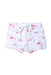 A White Shorts from Bout'Chou in size 3-6M for boy. (Front View)