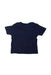 A Navy Short Sleeve T Shirts from Bout'Chou in size 3-6M for boy. (Back View)