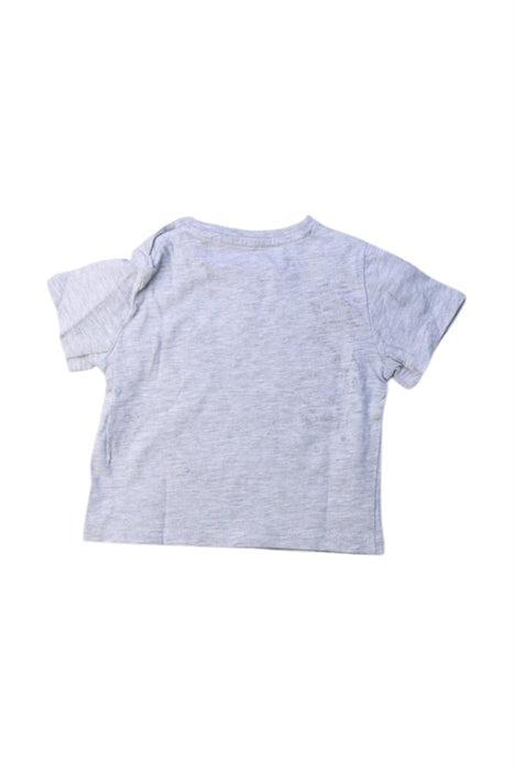 A Grey Short Sleeve T Shirts from Bout'Chou in size 3-6M for boy. (Back View)