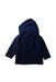 A Navy Puffer/Quilted Jackets from Bout'Chou in size 3T for boy. (Back View)