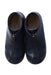 A Navy Booties from Pom d’Api in size 18-24M for girl. (Back View)