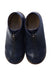 A Navy Booties from Pom d’Api in size 18-24M for girl. (Back View)