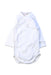 A White Onesies from Bonpoint in size 6-12M for girl. (Front View)