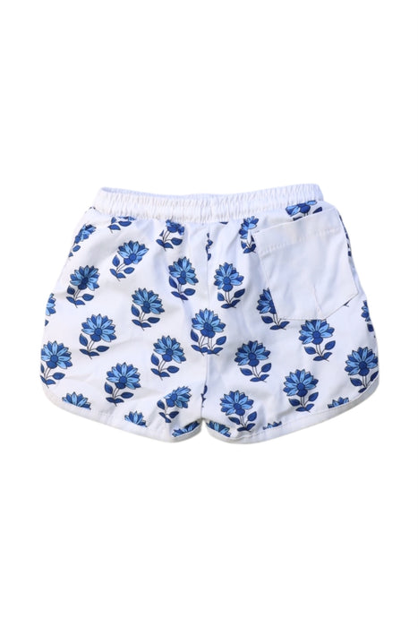 A White Shorts from India Amory x Smockingbird in size 6-12M for boy. (Back View)