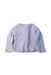 A Grey Cardigans from Jacadi in size 6-12M for girl. (Back View)