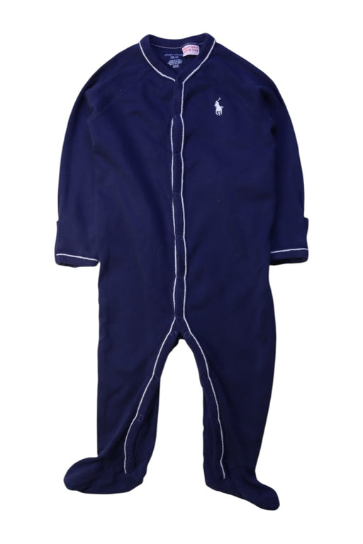 A Navy Onesies from Ralph Lauren in size 6-12M for boy. (Front View)