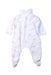 A White Onesies from Lapinou in size 0-3M for girl. (Back View)