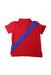 A Red Short Sleeve Polos from Polo Ralph Lauren in size 2T for boy. (Back View)
