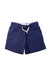 A Navy Shorts from Crewcuts in size 4T for boy. (Front View)