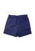A Navy Shorts from Crewcuts in size 4T for boy. (Back View)