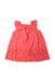 A Pink Sleeveless Dresses from Bonpoint in size 3-6M for girl. (Front View)