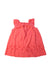 A Pink Sleeveless Dresses from Bonpoint in size 3-6M for girl. (Front View)