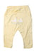 A Yellow Casual Pants from Lapinou in size 3-6M for girl. (Back View)