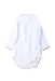 A White Long Sleeve Bodysuits from Bonpoint in size 6-12M for girl. (Back View)