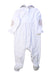 A White Long Sleeve Rompers from Mayoral in size Newborn for boy. (Back View)
