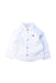 A White Long Sleeve Shirts from Armani in size 3-6M for boy. (Front View)