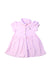 A Pink Short Sleeve Dresses from Ralph Lauren in size 3-6M for girl. (Front View)