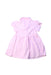 A Pink Short Sleeve Dresses from Ralph Lauren in size 3-6M for girl. (Back View)