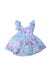 A Multicolour Sleeveless Dresses from Jacadi in size 3-6M for girl. (Front View)